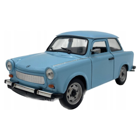 Kovový model trabant 601 bledě modrý 1:24