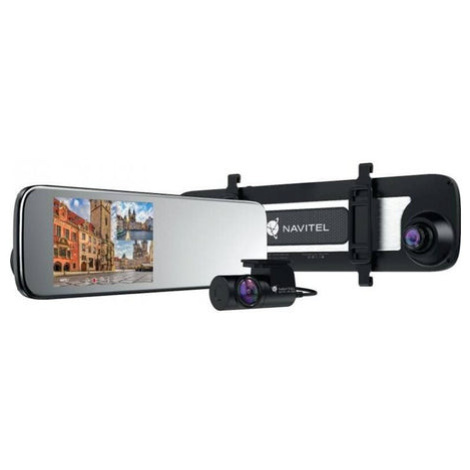 Duální kamera do auta Navitel MR450 GPS, WiFi, NV, 5,5", FHD