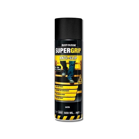 Rust-Oleum Protiskluzová Rust-Oleum Barva ve spreji SuperGrip Anti-Slip Spray / 500 ml, černá