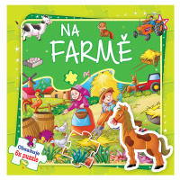 Puzzle kniha - Na farmě