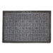 HomeLife Rohožka obdélník, guma + PP, šedá, 40 x 60 cm-5167