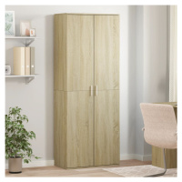 vidaXL Skříň highboard dub sonoma 70 x 35 x 180 cm kompozitní dřevo