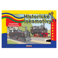 Historické lokomotivy - Jednoduché vystřihovánky