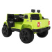 mamido Dětské elektrické autíčko Jeep Mighty 4x4 zelené