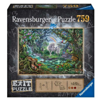 Ravensburger 15030 exit puzzle: jednorožec 759 dílků