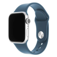 FIXED Silicone Strap SET pro Apple Watch 42/44/45/Ultra 49mm zelenomodrý