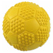 Hračka Dog Fantasy míč fotbal s bodlinami pískací mix barev 7cm