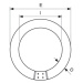 Kruhová zářivka Philips MASTER TL-E Circular Super 80 22W/865 T9 G10q studená bílá 6500K