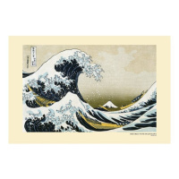Plakát, Obraz - Kacušika Hokusai - Vlna, (91.5 x 61 cm)