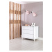Dětská ložnice luxor - bílá/růžová