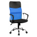 TP Living Otočná židle Nemo černo-modrá