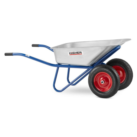 Stavební kolečko HIGHER WB-6518, 130 L, nosnost 210 kg