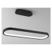 IMMAX NEO HIPODROMO Smart závěsné svítidlo 120*30cm, 42W, černá - 07078L
