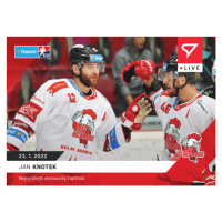 Hokejové karty Tipsport ELH 2021-22 - L-089 Jan Knotek
