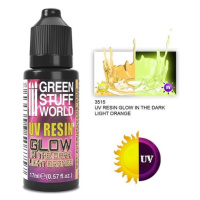 Green Stuff World: UV Resin - Glow in the Dark: Light Orange