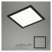 BRILONER Slim svítidlo LED panel, 29,5 cm, 12W , černá BRILO 7191-015