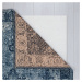 Flair Rugs koberce Běhoun Manhattan Antique Blue - 60x230 cm