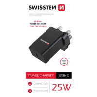 Adaptér cestovní pro iPhone/Samsung SWISSTEN 22045300 pro použití z ČR ve Velké Británii