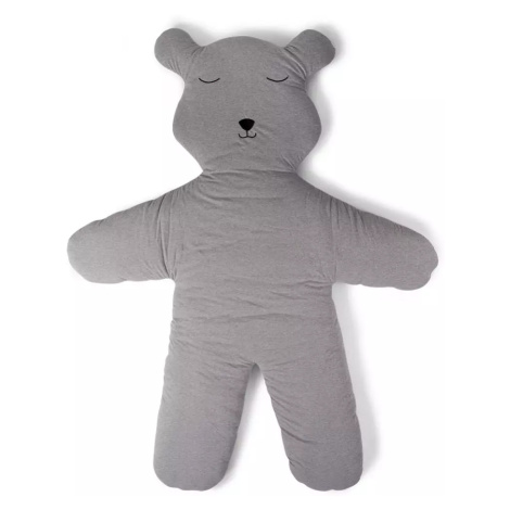 Hrací deka medvěd Teddy Jersey Grey 150cm Childhome