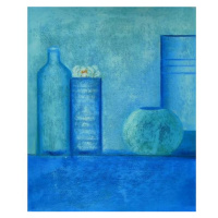 Obraz - Modré nádoby