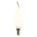 E14 stmívatelná LED žárovka špička svíčka opálová 3W 250 lm 2350K