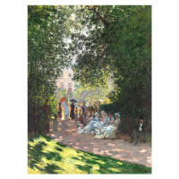 Obrazová reprodukce The Parc Monceau (1878), Claude Monet, 30 × 40 cm