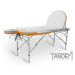 Skládací masážní stůl TANDEM Profi A3D Oval Duo Barva: bílo-tyrkysová