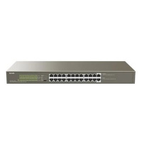 Tenda TEG1124P-24-250W PoE AT Gigabit Switch 225W, VLAN, Rackmount