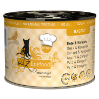 Catz finefood Ragout 6 x 190 g - No. 607 klokan a kachna (190 g)