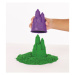 Spin Master Kinetic Sand krabice tekutého písku s podložkou ZELENÁ