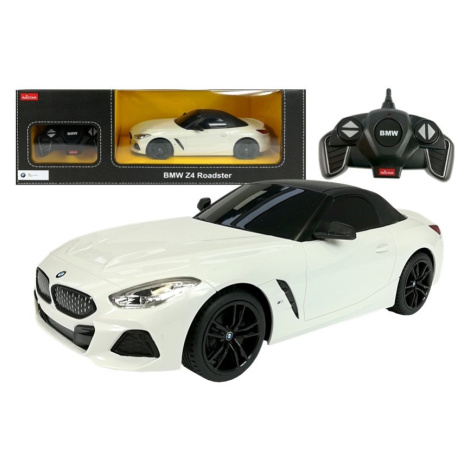 mamido  Autíčko na dálkové ovládání RC BMW Z4 Roadster 1:18 bílé RC