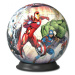 Ravensburger 3D puzzle 114962 Puzzle-Ball Marvel Avengers 72 dílků