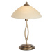 Steinhauer Stolní lampa Capri výška 45 cm krémová/bronz