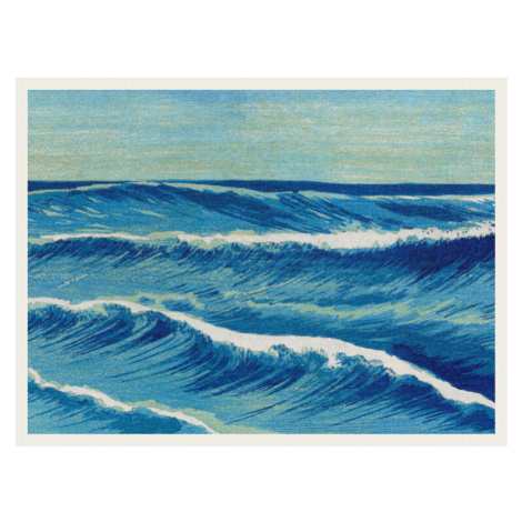 Plakát, Obraz - Great Ocean Wave No.5 - Uehara Konen, 40 × 30 cm Europosters