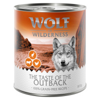 Wolf of Wilderness konzervy, 24 x 800 g za skvělou cenu - Adult 