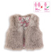 Oblečení Fake Fur Vest Ma Corolle pro 36 cm panenku od 4 let