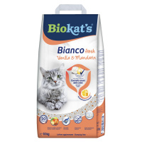 Biokat's Bianco Fresh vanilka & mandarinka stelivo pro kočky 10 kg