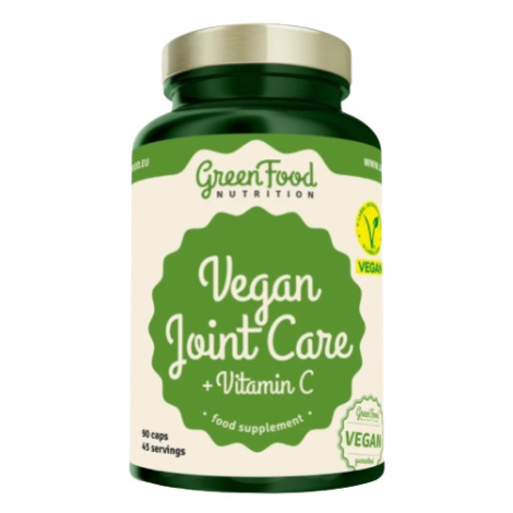GREENFOOD NUTRITION Vegan Joint Care + Vitamin C 60 kapslí