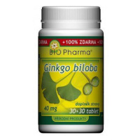 Ginkgo Biloba Extrakt 40mg Tbl.30+30 Bio-pharma