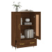 vidaXL Skříň highboard hnědý dub 69,5 x 31 x 115 cm kompozitní dřevo