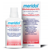 Meridol ústní voda s chlorhexidinem 0,2%, 300ml