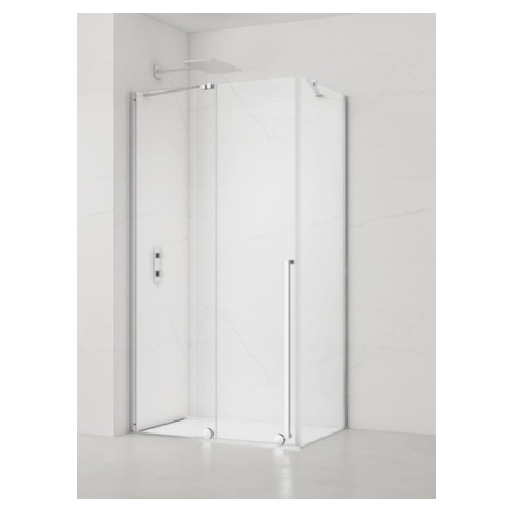 Sprchový kout obdélník 110x80 cm SAT Walk-In Xmotion SATBWIXM110STE80