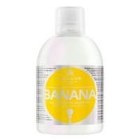 Kallos BANANA shampoo - Posilující šampon na vlasy, multivitamin, 1000 ml