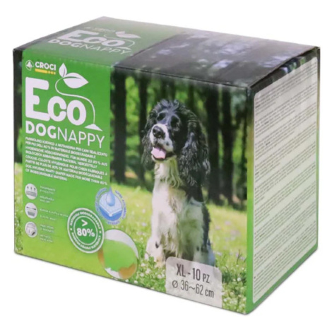 Croci Nappy Eco psí pleny - vel. XL: 40 - 62 cm, 10 kusů