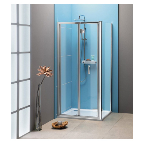 POLYSAN EASY obdélníkový sprchový kout 900x700, skládací dveře, L/P varianta, čiré sklo EL1990EL