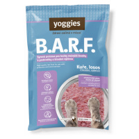 1,5kg Yoggies B.A.R.F. Kuřecí komplet s lososem a brusinkami s probiotiky