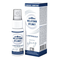 Clinical Melatonin Bylinky + L-Tryptofan, B6, B1 mátový spray 30 ml