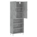 vidaXL Skříň highboard betonově šedá 69,5x34x180 cm kompozitní dřevo