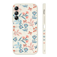 TopQ Kryt Design Samsung A14 Romantické kvítky 121527