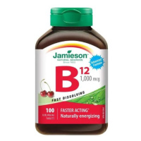 Jamieson Vitamin B12 1000 mcg třešeň 100 tablet